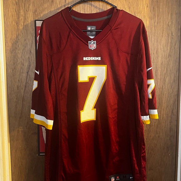 NFL throw back Maroon On-Field Jersey #7 Dwayne Haskins Jr - Picture 2 of 6